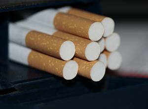 Car dealer caught with black market cigarettes