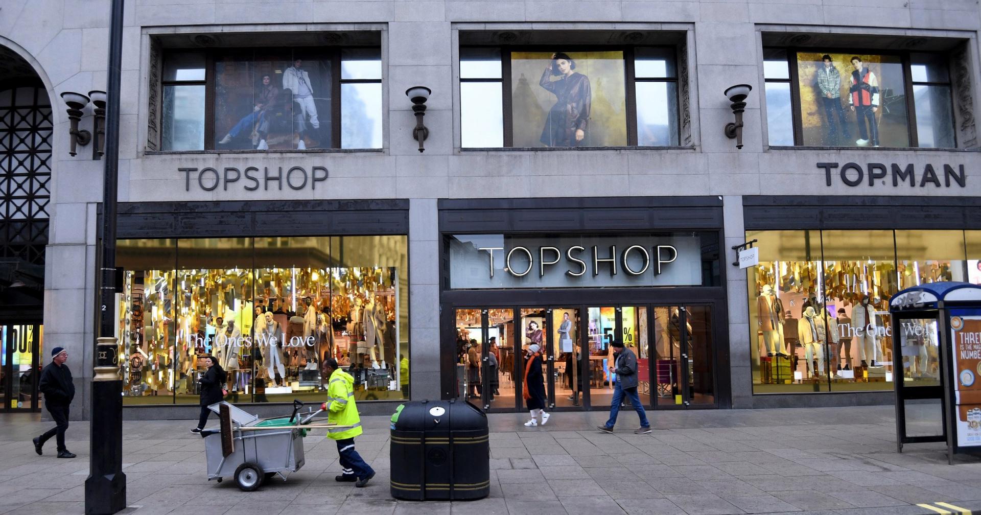 Topshop flagship store up for sale