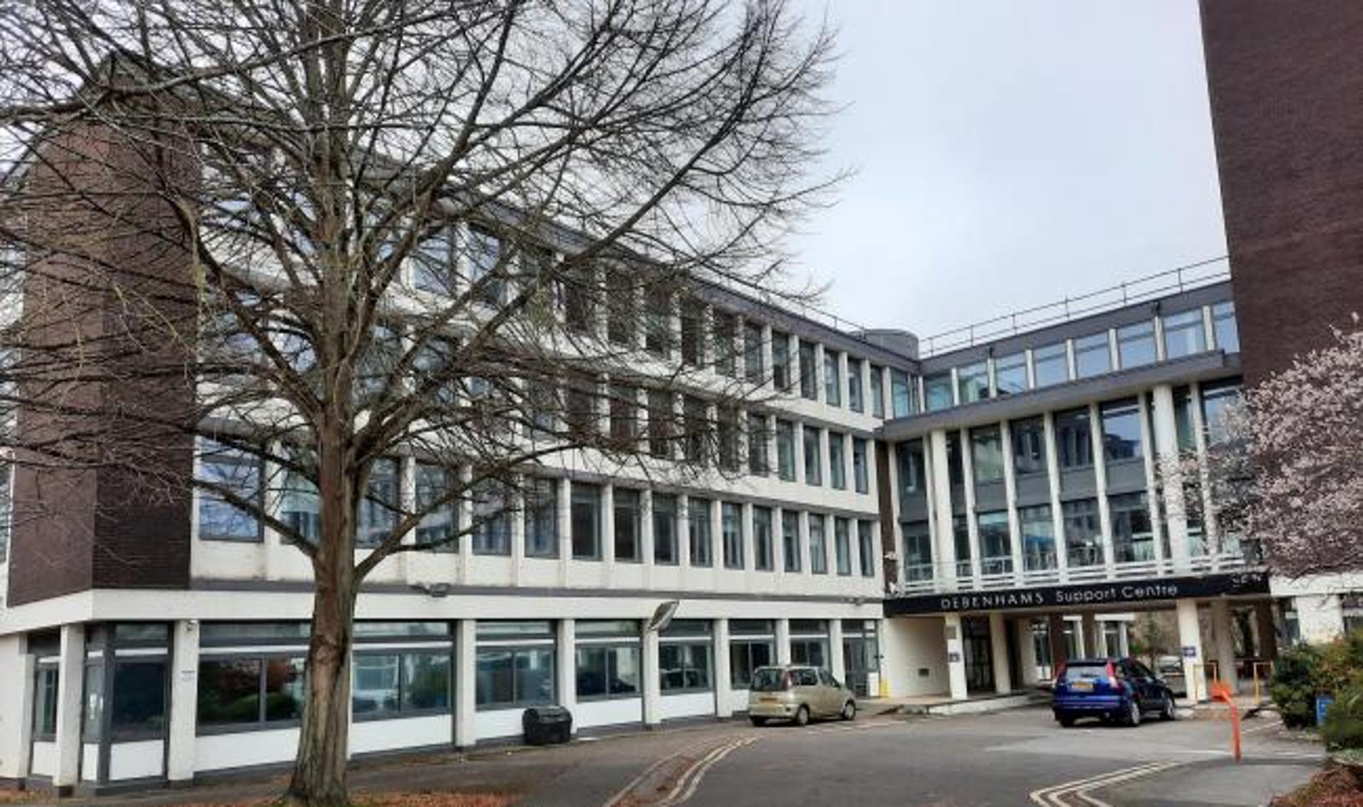 Former Debenhams office in Taunton up for sale for £3.25m