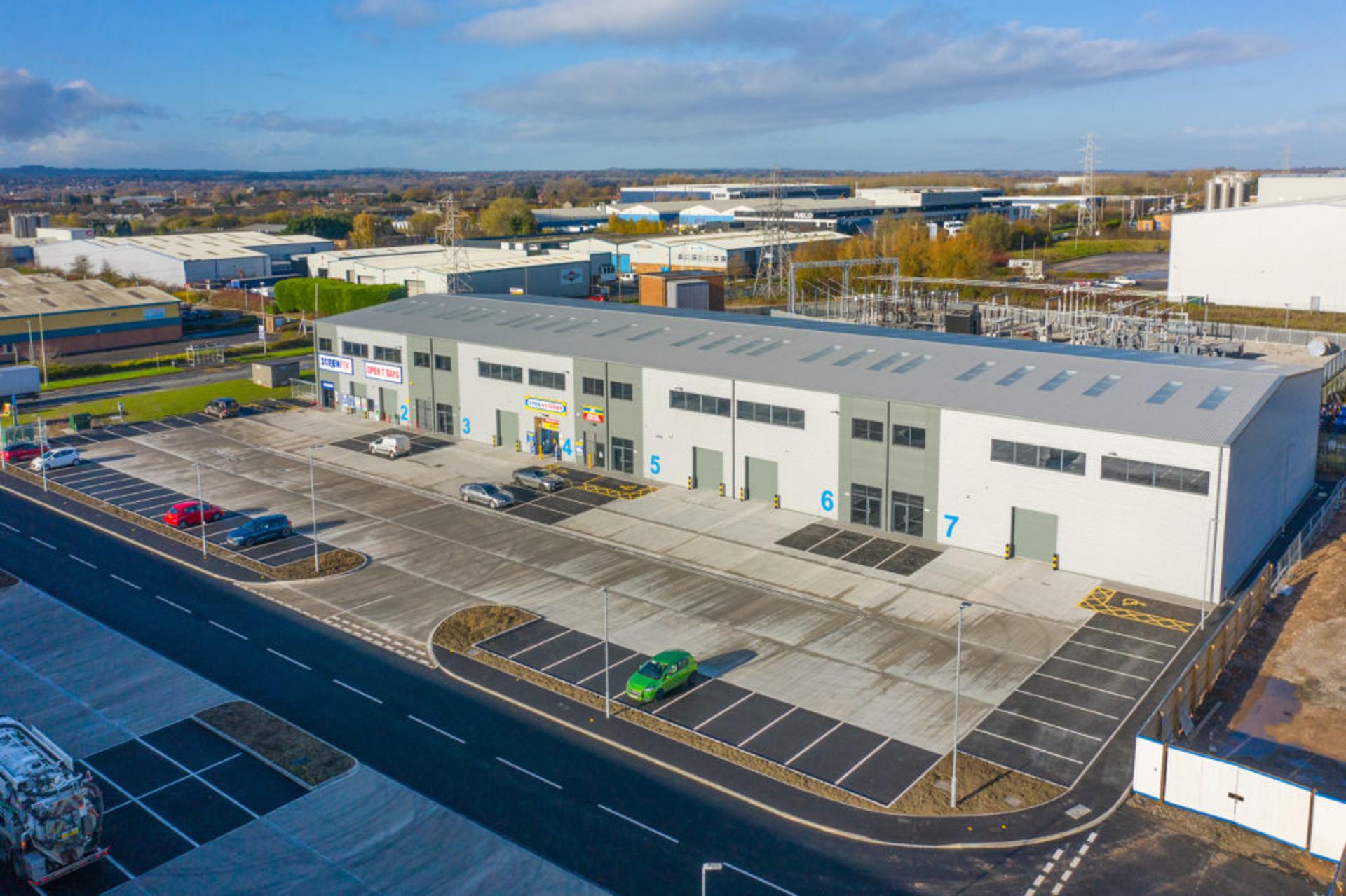 Newly developed Cheshire industrial park hits the market for &pound;21m