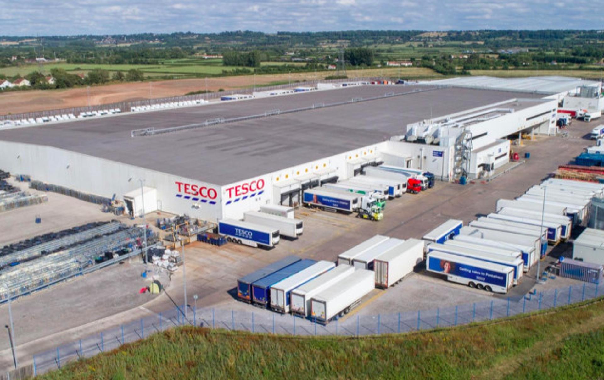 Tesco distribution facility sold for over &pound;102m