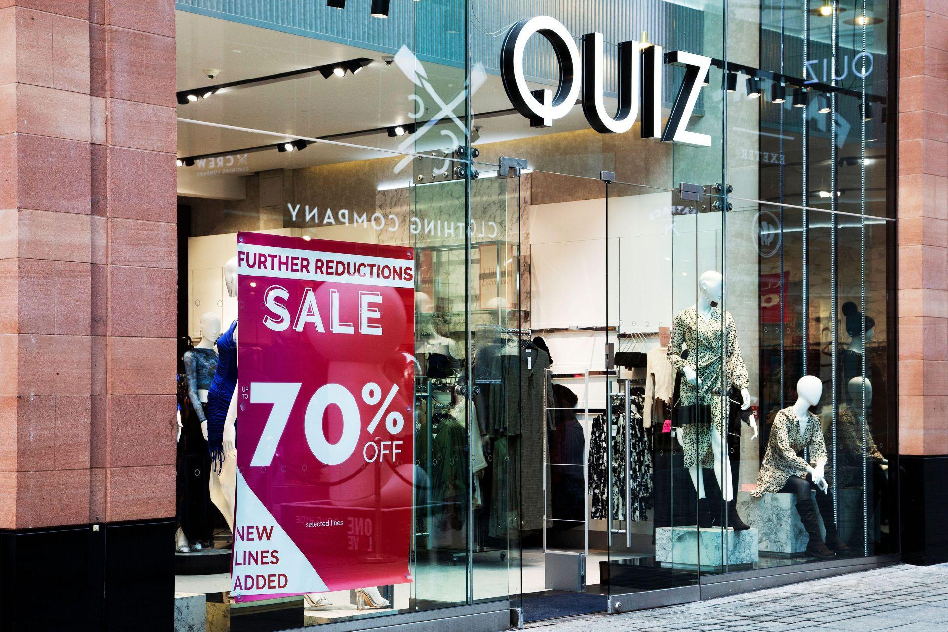 Fashion group Quiz folds into administration