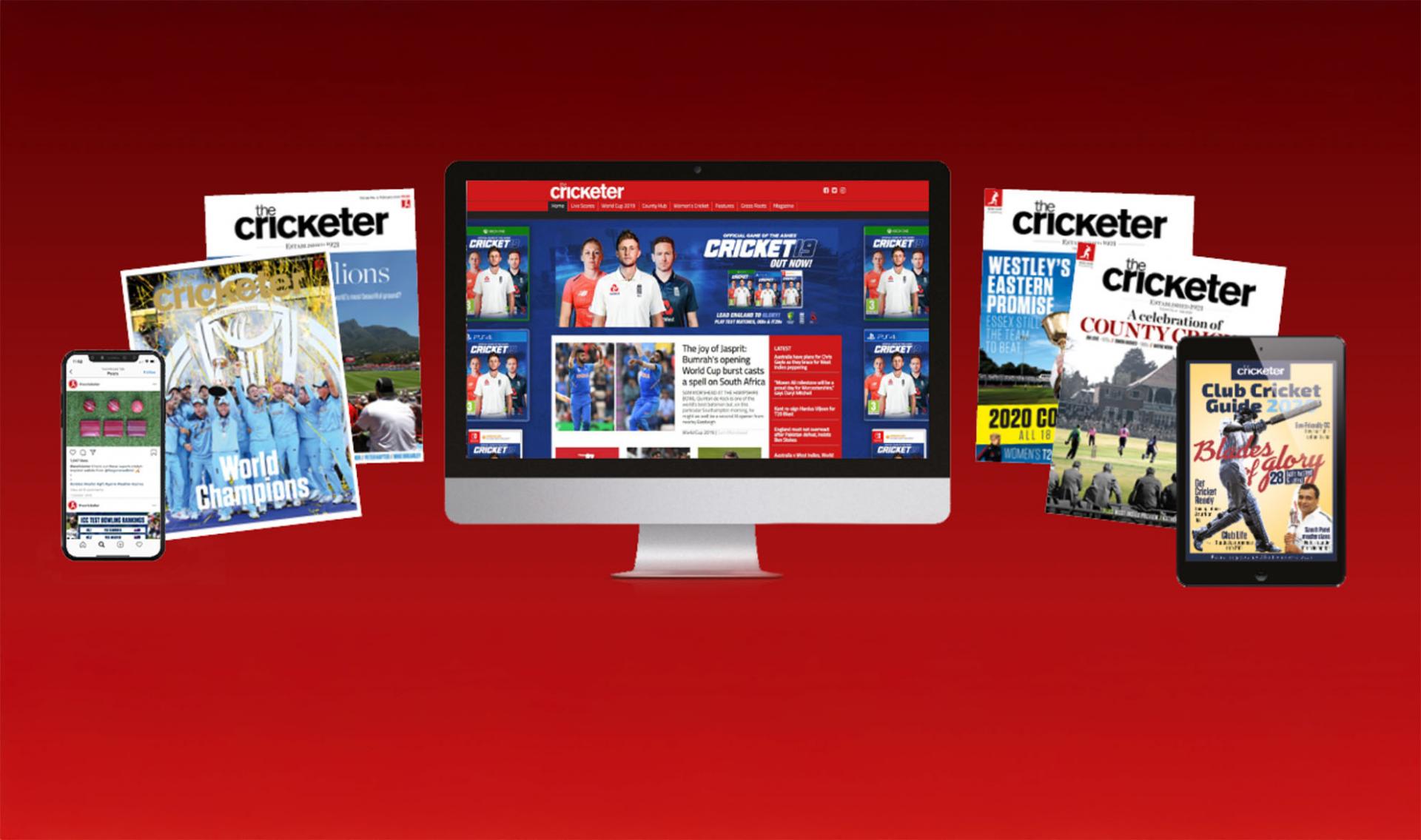 The Cricketer magazine up for sale 