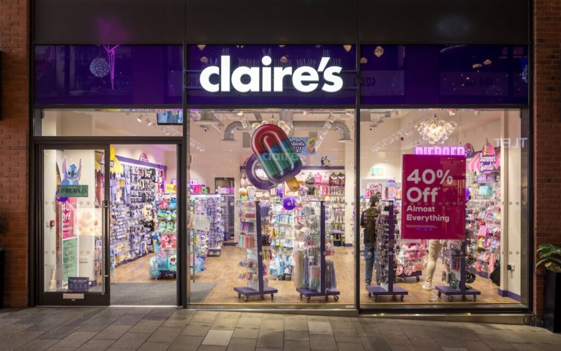 Administrators exploring sale of accessories chain Claire’s UK