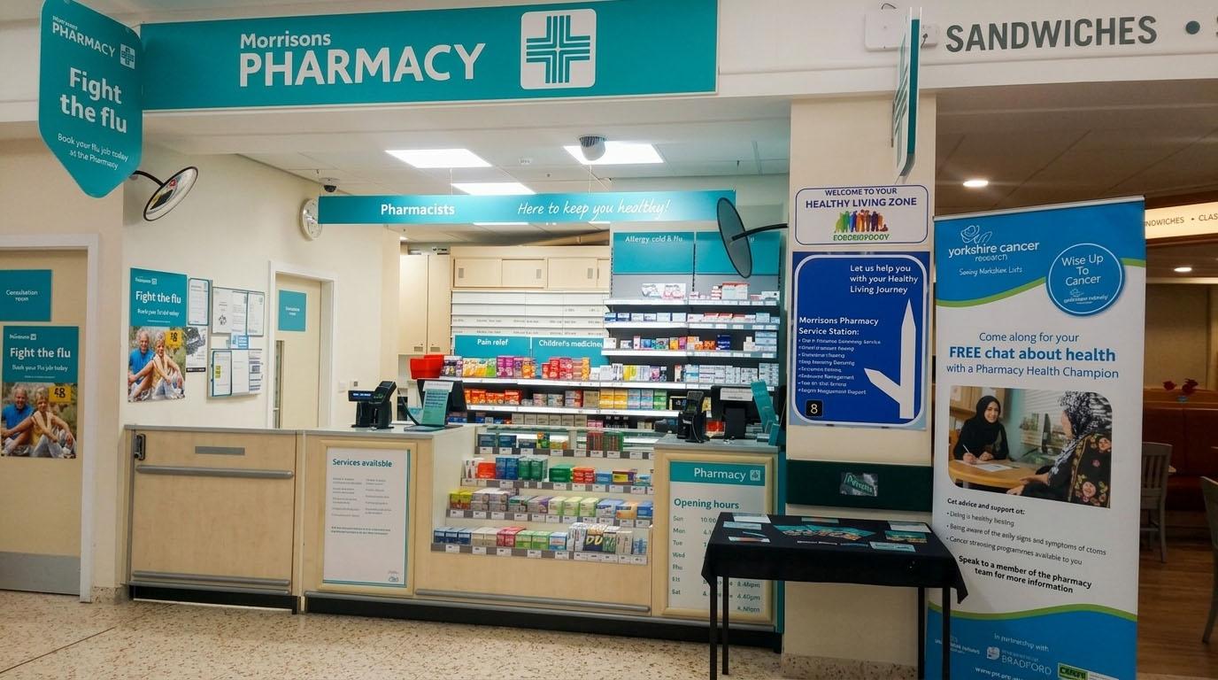 Morrisons plans sale of dozens of in-store pharmacies