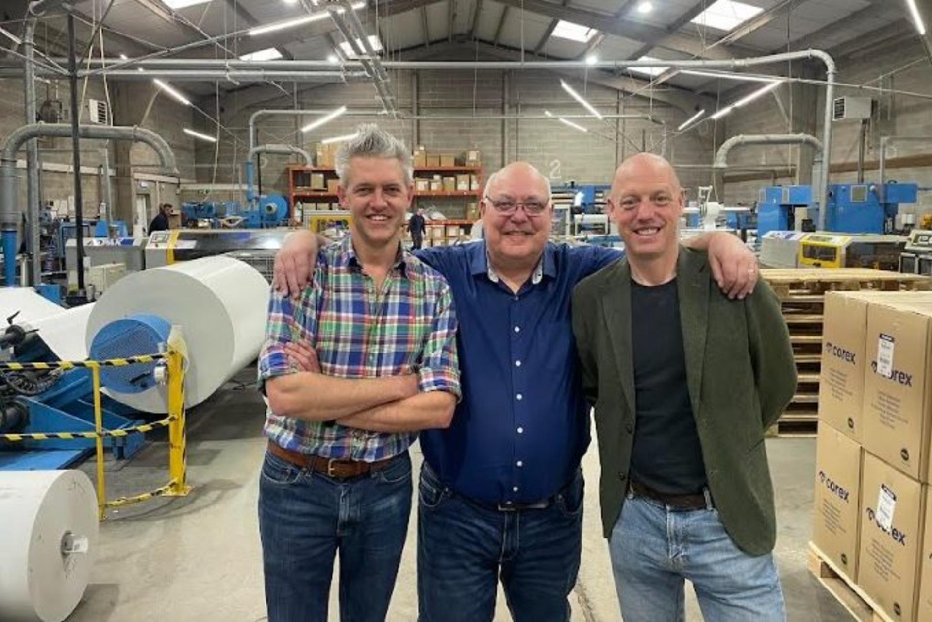 Paper roll manufacturer acquired in Arbuthnot-backed deal